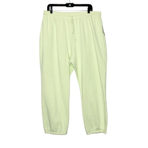 NEW BP Jogger Pants Womens XL Light Green Super Soft Cozy Lounge High Rise NWT - Picture 5 of 10